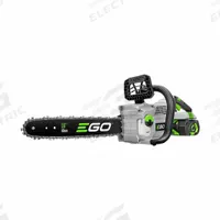 EGO Chainsaw: 16 in Bar Lg, Rear Handle, Auto Chain Oiler, 2.5 Ah Battery Capacity, 56 V, 40 cc (MPN CS1611). Key specifications — Brand: EGO.