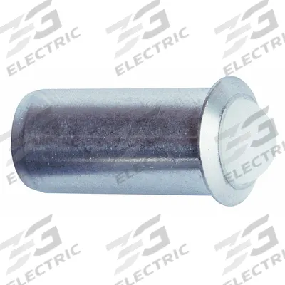 TE-CO Ball Plunger: Press Fit, SS Body w/ Nylon Ball, 3/8 in Body Dia - Press-Fit Ball Plungers