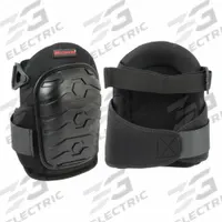 WESTWARD Knee Pad: Universal, 2 Straps, Hook-and-Loop, 1 PR (MPN 12F682). Key specifications — Cap Material: Plastic; Color: Black; Pad Material: Foam; Strap Material: Elastic; Brand: WESTWARD; Closure: Hook-and-Loop; Product Type: Knee Pad.
