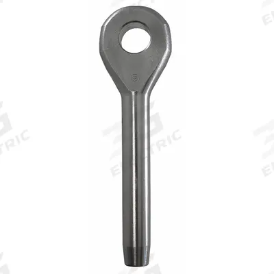 LOOS Marine Eye Fitting: 3/16 in Compatible Rope Dia, 5/16 in Swaged Outside Dia - Marine Eye Fittings
