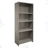 LYON Welded Posts and Side Sheet: 85 in Overall Ht, Steel, 24 ga, Gray (MPN DDJ1073221). Key specifications — Brand: LYON; Color: Gray; Includes: Beaded.