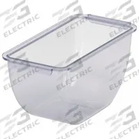 SAN JAMAR Condiment Tray Insert: 1 pt Capacity, 2 3/4 in Overall Ht, 2 7/8 in Overall Wd, Blue (MPN BD101). Key specifications — Material: High-Impact Plastic; Brand: SAN JAMAR; NSF Certified: Yes.