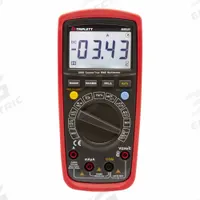 TRIPLETT Digital Multimeter: TRMS, CAT III 600V, 600 V Max AC Volt Measurement, Full Size Multimeter (MPN MM520). Key specifications — Instrument Counts: 6,000; Brand: TRIPLETT; Calibration Certificate Included: Not Included.