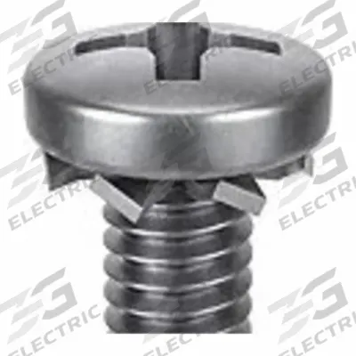 SEMS Screw: External Tooth, #10-32 Thread Size, 3/4 in Lg, Stainless Steel, Passivated - Machine Screws with External Tooth Lock Washers