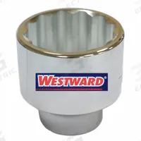 WESTWARD Socket: Metric, 1 in Drive Size, 58 mm Socket Size, 12-Point, Std, Chrome, Socket (MPN 45J248). Key specifications — attr1204417: WESTWARD; attr1204392: Chrome.