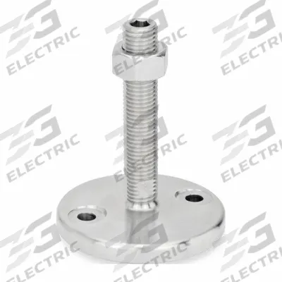 JW WINCO Male-End Leveling Mount: Swiveling Stud, 5/8"-11 Thread Size, 3.94 in - Swivel Male Leveling Mounts