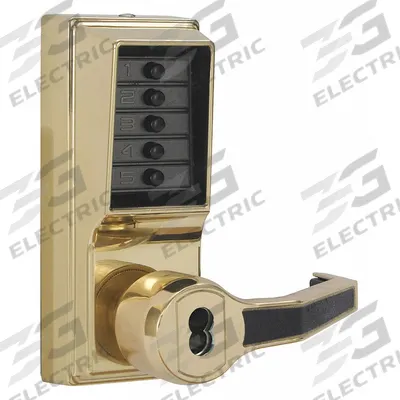 KABA SIMPLEX Mechanical Push Button Lockset: ADA Compliant - Mechanical Keyless Access Locksets