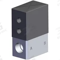 SMC Chemical Liquid Valve: 1/8 in, Air to Air, Fail Closed, Stainless Steel, 1/8 in NPT, 0°C to 60°C (MPN LVA10-01N-A). Key specifications — Actuator Operation: Air to Air; Fail Safe Position: Fail Closed; Manufacturer Part Number: LVA10-01N-A; Brand: SMC.