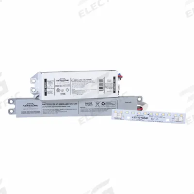 KEYSTONE TECHNOLOGIES Emergency LED Backup Kit: Linear, 1200 lm - Emergency Drivers with LED Array Retrofits