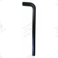 WESTWARD Hex Key: 0 Ball Ends, 9/16 in Tip Size, SAE, Long, Alloy Steel, Black Oxide, L, 2 Tips (MPN 54TU69). Key specifications — attr1205521: WESTWARD; attr1205526: Black Oxide.