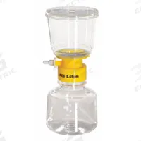 Filter Unit: 0.45 um Max Particle Size, 75 mm Dia, PES, Includes Stopper, 250 mL Upper Capacity (MPN 11L827). Key specifications — Includes Stopper: Yes; Material: PES (Membrane); Product Type: Filter System; Brand: LAB SAFETY SUPPLY.