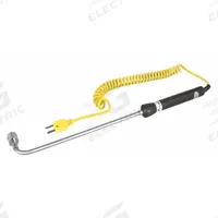 REED INSTRUMENTS Thermocouple Bead Probe: -58°F to 932°F /-50°C to 500°C, 7.9 in Probe Lg, Type K (MPN R2930). Key specifications — Brand: REED INSTRUMENTS; Accuracy: ±3.96 °F @ -58 to 560 °F; Handle Type: Straight.