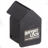 RANGER LOCK Standard & Long Shackle Padlock Guards: Steel, 2 3/4 in Guard Lg, 2 1/4 in Guard Wd (MPN RGCU-00). Key specifications — attr1312286: Steel; attr1312296: RANGER LOCK; attr1351196: Guard.