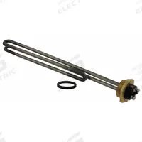 RHEEM LWD Element: LWD, 4,500 W, 240V AC, Threaded Pipe, 14 in Insert Lg (MPN SP213660). Key specifications — Compatible Manufacturer Part Number: MR30245 C; Display Sell UOM: EA; Operating Voltage: 240V AC; Includes Gasket: Yes; Sheath Material: Titanium; Element Mount Type: Threaded Pipe; Includes Mounting Hardware: Yes; Sub-brand: Vanguard.