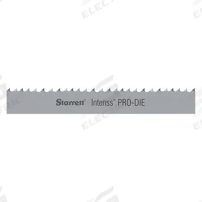 STARRETT Band Saw Blade: Bi-Metal, Intenss(TM) PRO-DIE, 5 ft 4-1/2 in, Hook Cutting Edge - Stainless Steel & Hard Alloy Cutting Blades