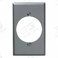 LEVITON Wall Plate: 1 Gang, Std Size (MPN 4927). Key specifications — Brand: LEVITON; Material: Aluminum.