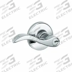 SCHLAGE RESIDENTIAL Seville Lever Lockset: Passage Lever Locksets, Chrome, ADA Compliant (MPN J54-SEV-625). Key specifications — attr1024149: Not Ligature-Resistant; attr1011488: SCHLAGE RESIDENTIAL; attr1024446: F82; attr1011524: No Message; attr1011506: Seville; attr1011485: Yes; attr1059461: Bright Chromium-Plated : Zinc.