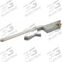 PRIME-LINE Window Operator: Crank, Handle Included, Right-Hand, Frame, Aluminum, 4 3/4 in Base Lg (MPN H 4306). Key specifications — Brand: PRIME-LINE; For Use With: Casement Windows; Finish: Painted; Color: Aluminum; Handing Orientation: Right-Hand; Handle Type: Crank; Mounting Location: Frame; Product Type: Window Operator.