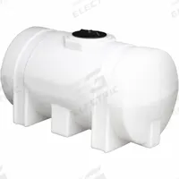 BUYERS PRODUCTS Storage Tank: Single Wall, Horizontal, 325 gal, Open Top, 1/4 in Wall Thick, 39 in (MPN 82124259). Key specifications — Construction Material: Polyethylene; Brand: BUYERS PRODUCTS.