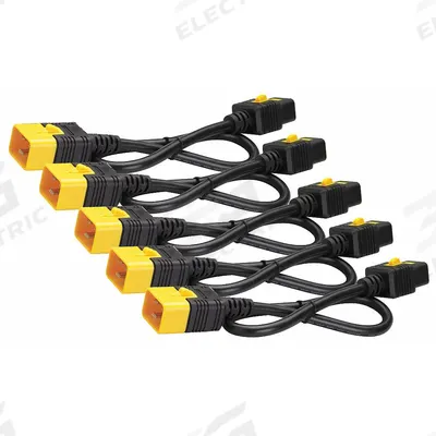 APC BY SCHNEIDER ELECTRIC Power Cord: 4 ft Lg, 3/14, Locking C20 Plug, Locking C19 Receptacle - Electronic Equipment Power Cords