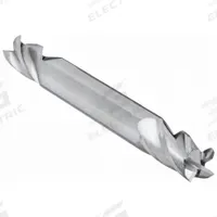 APPROVED VENDOR Square End Mill: Carbide, Double End, 4 Flute, 15/64" Mill Dia, 1/2" LOC, 2-1/2" OAL (MPN 236-001075)