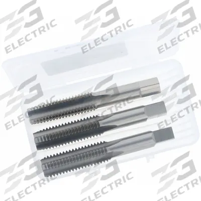 CHICAGO-LATROBE Tap Kit: 1"-8 UNC, H4 / 3B, 4 Flute - Three-Piece Hand Tap Sets