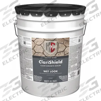 H&C Sealer: Sealer, Exterior/Interior, Oil, 5 gal Container Size, Concrete/Masonry/Stucco - Concrete & Paver Sealers