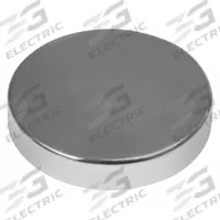 MAG-MATE Rare Earth Magnet: Neodymium, 1/2 in Outside Dia, 0.125 in Thick, Disc Magnet, 42 (MPN CMP5012P1N42). Key specifications — Color: Silver; Max Pull Force: 8.8 lbf.