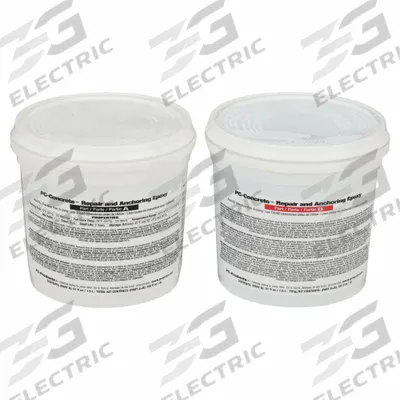 PC PRODUCTS Concrete Repair Compound: PC-Concrete, Epoxy, 6 lb Container Size, Pail - High-Performance Concrete Repair Compounds