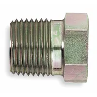 Hydraulic Hose Adapter: 1"-11-1/2/1/2"-14 Thread Size, 1 in x 1/2 in Fitting Size, Male x Female (MPN 259-2081-16-8)
