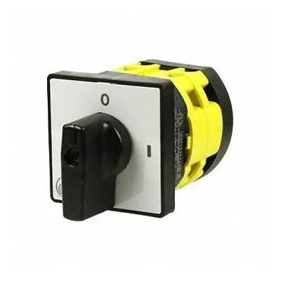 GIOVENZANA A-101490G Cam Switch, 3 Poles, Maintained, 600V AC - Cam Switches