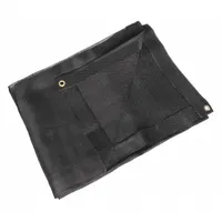 APPROVED VENDOR Tarp: 16 ft Lg, 12 ft Wd, Std Duty, 10 mil, Polyethylene, Black, 5.8 oz/sq yd