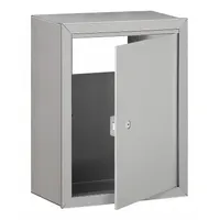 Receptacle: Not USPS Master Lock Compliant, 1 Doors, Horizontal, 19 in H x 15 in W x 7 1/2 in D (MPN 2256ALM)