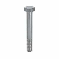 Hex Head Cap Screw: Steel, Class 8.8, Zinc Plated, M12, Metric, 90 mm lg, Partially Threaded, 25 PK (MPN HF08120900-025P1)