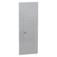 Non-vented door cover for Square D QO load centers. Includes a door and is rated NEMA 1 for indoor surface-mount installations. Compatible with QO140L200PG, QO132M150P, and QO140M200P enclosure boxes