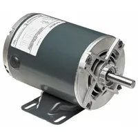 Open drip proof (ODP) enclosure with rigid base mount. 1/2 hp, 3-phase, 3450 RPM at 60 Hz. Rated 230/460V AC, full load current 1.8/0.90 A. Suitable for continuous-duty machinery such as pumps, fans, conveyors, and compressors in industrial environments