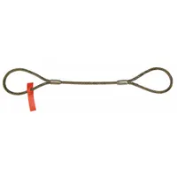 Sling,Wire Rope,14 Ft L,Vert Cap 7800 lb (MPN 58IEEX14)