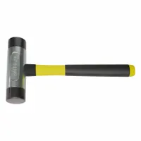 Replaceable Tip Hammer: Urethane, 2 lb Head Wt, 1 1/2 in Tip Dia, 12 in Overall Lg, Replaceable Tips (MPN AM2ARTFG)