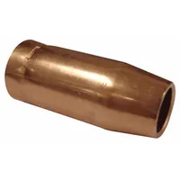 MILLER ELECTRIC Nozzle: FasTip, 5/8 in, Conical, Copper, 2 PK (MPN 198855)