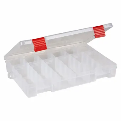 PLANO MOLDING Small Parts Compartmented Box with Adjustable Dividers - Small Parts Compartmented Boxes with Adjustable Dividers