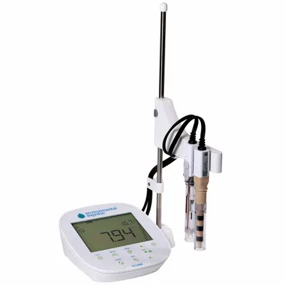 ENVIRONMENTAL EXPRESS Benchtop Multiparameter Meter Kit: Conductivity/pH/Temp - Benchtop Multiparameter Meters