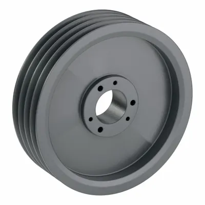 OEM V-Belt Pulley: C150 - Bushed-Bore Cast-Iron V-Belt Pulleys
