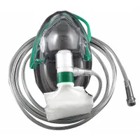 MEDSOURCE Non-Rebreather and Oxygen Mask: 15 lpm Flow Rate - Max, 10 lpm Flow Rate - Min, PVC (MPN MS-25070)