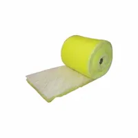 Air Filter Roll: 2 in Actual Thick, 41 in Nominal Ht, 300 ft Nominal Wd, Fiberglass, Yellow (MPN 909D95)