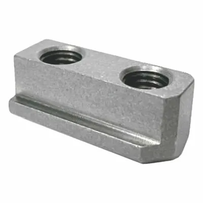 HURON Lathe Chuck Jaw Nut: 1.5 mm X 60° Serrated - Lathe Chuck Jaw Nuts