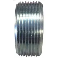 Hydraulic Hose Plug: Stainless Steel, 1 1/4 in Fitting Size, 5,000 psi Max. Working Pressure @ 70 F (MPN 1-1/4 HHP-SS)