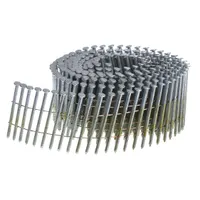 BOSTITCH Siding Nails,2 1/2" L,Galvanized,PK3600: Siding Nails, Flat, Ring, Steel, Wire, 3,600 PK (MPN C8R90BDG)