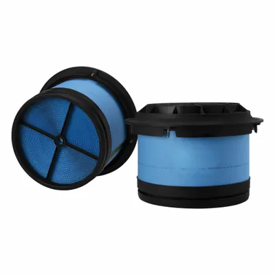 FLEETGUARD Automotive Air Filter: Engine, 14 27/32 in Outside Dia, 15 in Outside Dia - Bottom - Round/Oval Engine Air Filters