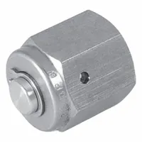 Compression Fitting Cap: 1/2 in OD Fitting Size, Stainless Steel (MPN PCF1/2)