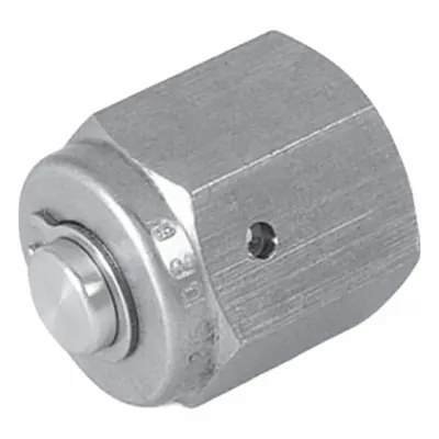 HAM-LET Compression Fitting Cap: 1/2 in OD Fitting Size, Stainless Steel (MPN PCF1/2) - High-Purity Stainless Steel Fittings